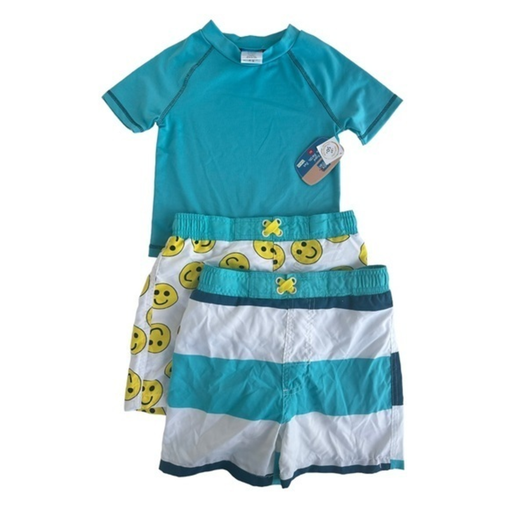NWT Boys Swim Set 3 piece SPF‎ 50+